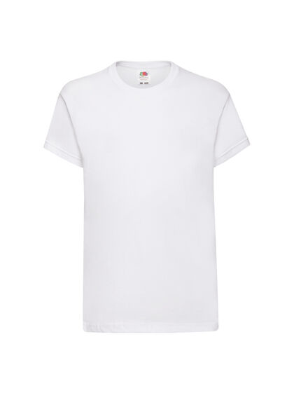 Детска памучна тениска в бяло С77-2