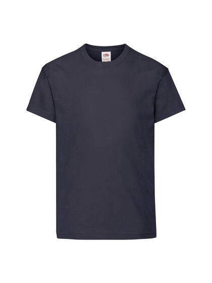 Детска памучна тениска в тъмно синьо С77-4