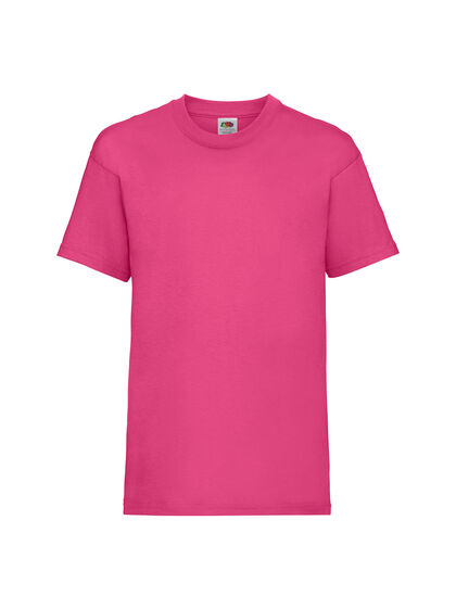 Детска изчистена тениска в розово С93-13