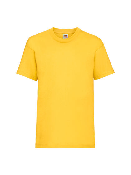 Детска тениска в цвят слънчоглед С93-15