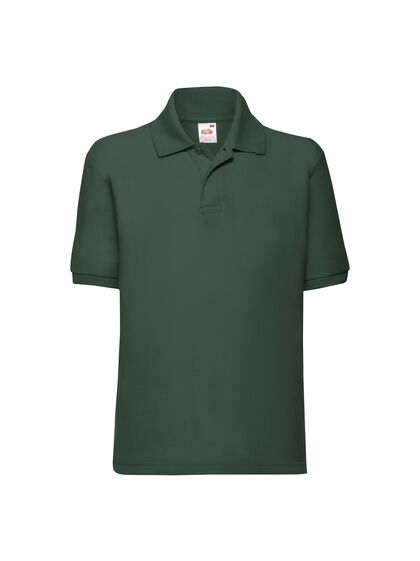 Детска риза с къс ръкав в тъмно зелено С59-8