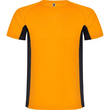 Детска спортна тениска в неоново оранжево С1176-3