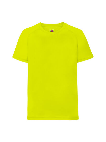 Детска спортна тениска в жълто С426-7