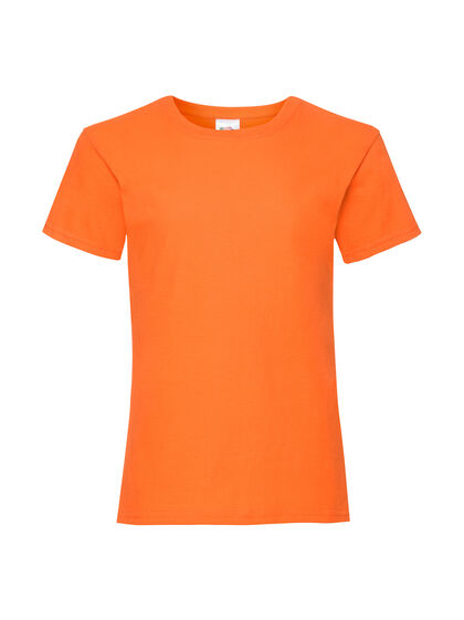 Детска вталена тениска в оранжево С493-2
