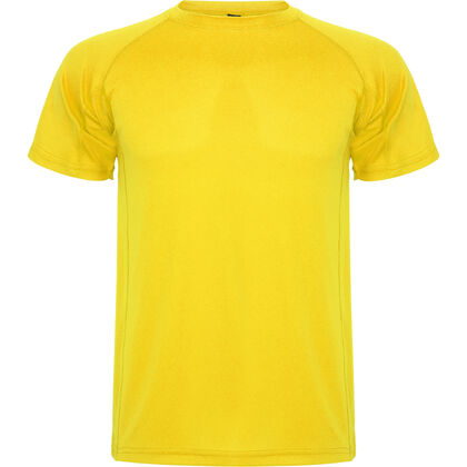 Спортна детска тениска в жълто С354-13
