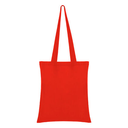 Памучна чанта за пазар в червено С1584-3