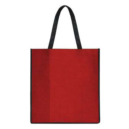Пазарска чанта в червено С1789-2
