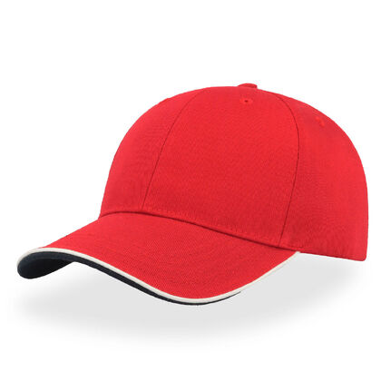 Червена лятна шапка С2687-2