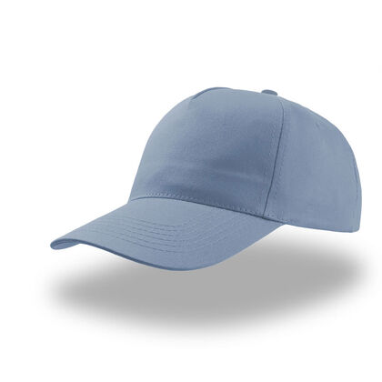 Памучна шапка в бледо светло синьо С2700-6