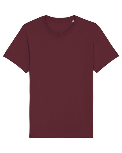 Унисекс тениска в цвят бургунди С1995-8Д