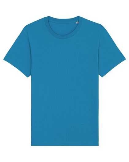 Светло синя унисекс тениска от био памук С1995-10Д