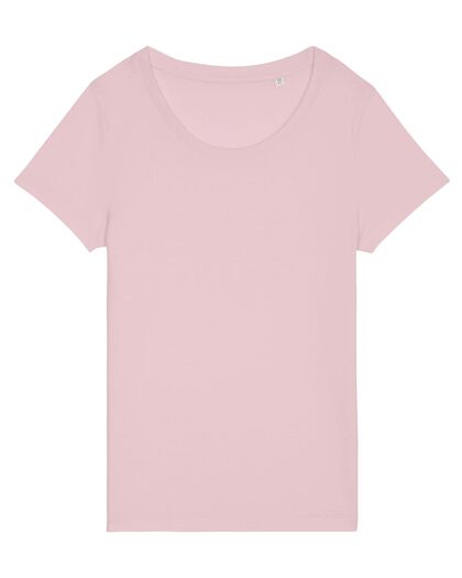 Тениска от Био памук в светло розово С1993-5