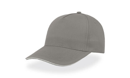 Тънка сива шапка с козирка С2646-10
