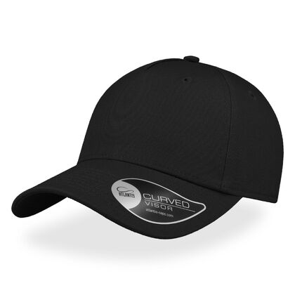 Памучна черна шапка за лятото С2649
