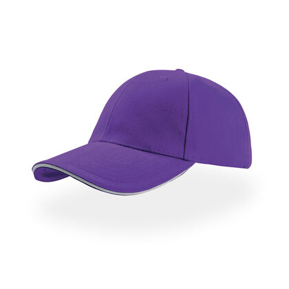Памучна шапка в лилаво С2658-10