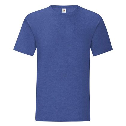 Голяма мъжка тениска в ретро синьо 3XL С1755-7НК