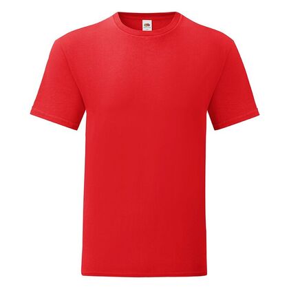 Мъжка червена тениска гигант С1755-11НК