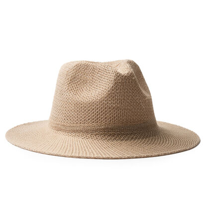 Лятна шапка в цвят натурал С3126-2