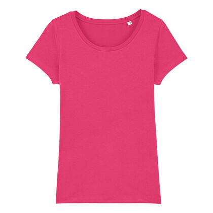 Розова дамска тениска от Био памук С1973-7