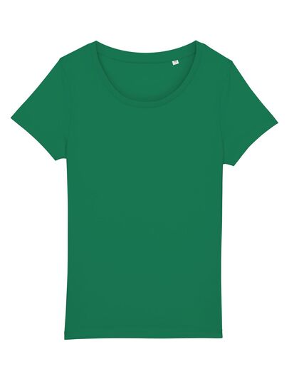 Зелена дамска тениска от Био памук С1993-7