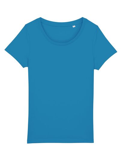 Синя дамска тениска от Био памук С1993-8