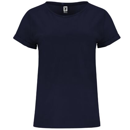 Тъмно синя изчистена тениска В1960-7