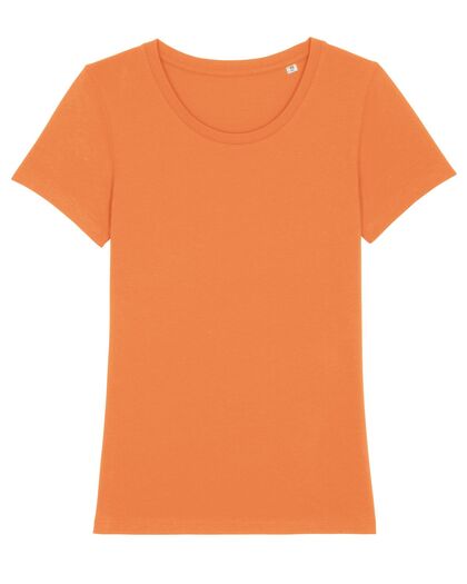 Тениска от органичен памук в цвят пъпеш С1902-7