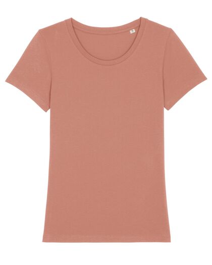 Био тениска в цвят розова глина С1902-9