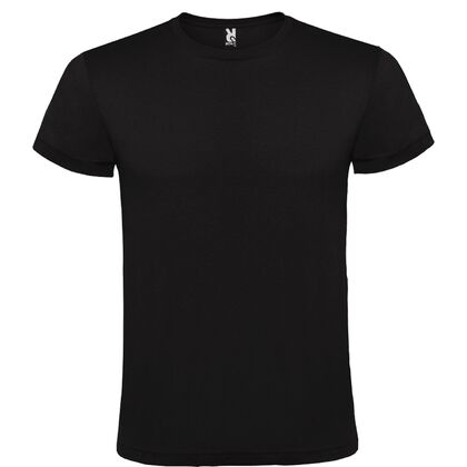 Черна мъжка тениска голям размер С1165-1НК