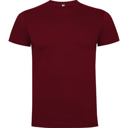 Мъжка памучна тениска в цвят бордо С1167-8