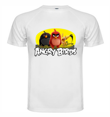 Мъжка тениска ANGRY BIRDS Н027