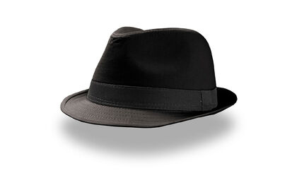 Класическа памучна шапка черна С3159-2