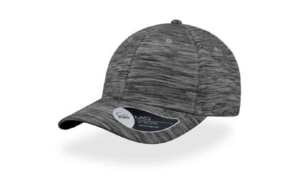 Меланжирана шапка тъмно сива С3053-1