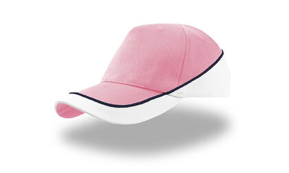 Детска шапка с козирка светло розова С2898-3