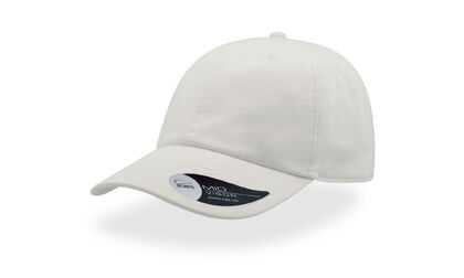 Бяла шапка от чист памук С2651-4