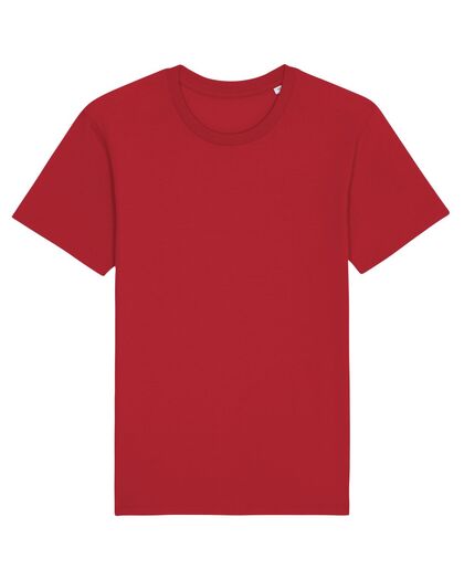 Червена тениска от Био Памук големи размери С1995-6НК