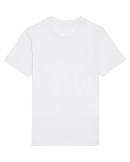Бяла тениска от Био памук големи размери С1995-2НК