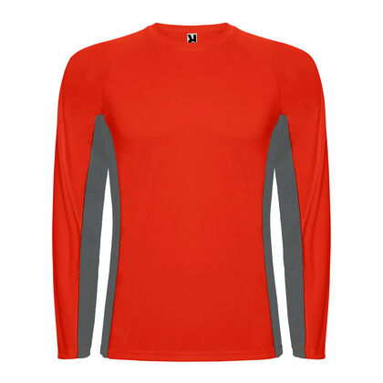Спортна мъжка блуза червена В1380-6