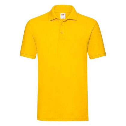 Голяма мъжка памучна риза цвят слънчоглед С72-6НК
