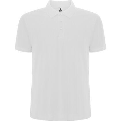 Мъжка бяла тениска с яка С2630-2