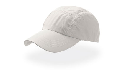 Бяла водоустойчива шапка с козирка С3342-1