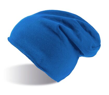 Синя шапка с удължено дъно С2679-8