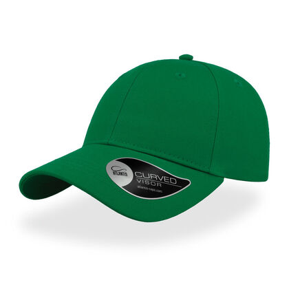 Изчистена зелена шапка с козирка С2856-6