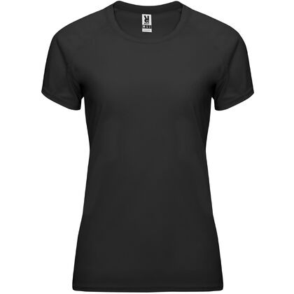 Спортна черна тениска от дишаща материя С1750-8