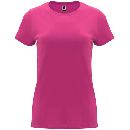 Памучна розова тениска за жени С1854-17