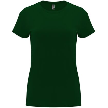 Тъмно зелена дамска тениска от памук С1854-20