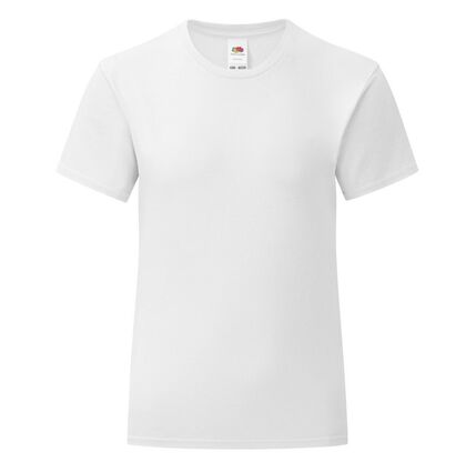 Детска бяла тениска от памук С1761-1