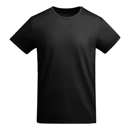 Детска черна тениска от Био памук С3355-4