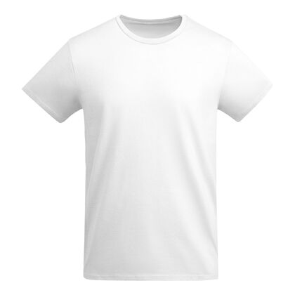 Детска бяла тениска от Био памук С3355-6