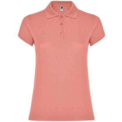 Дамска риза цвят оранжева глина С1186-17